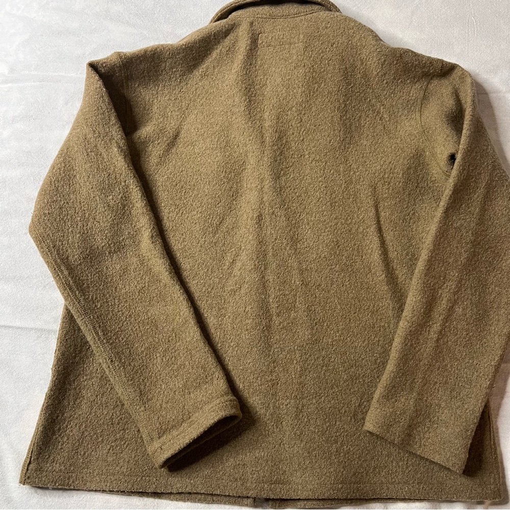 Buck Mason women’s Camel Felted Field Jacket - Picture 5 of 5